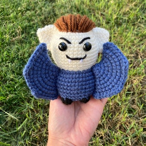 Crochet Plush Horror Bat