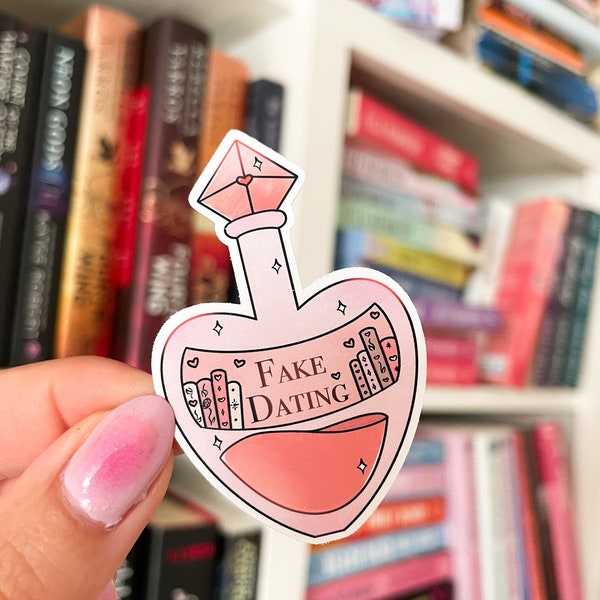 Bookish Romance Trope Potion Bottle Sticker, Romance Tropes, Romance Books, Romance Book Sticker, Bookish Stickers, Bookish Merch, Books