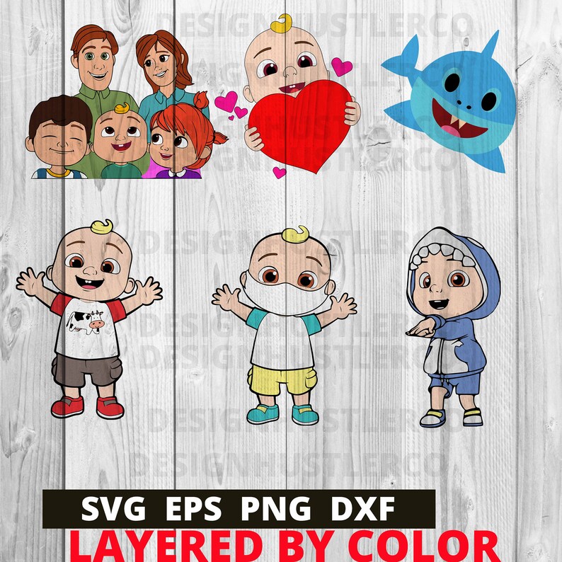 Download Cocomelon Cocomelon Boy SVG JJ SVG Cocomelon Clipart | Etsy