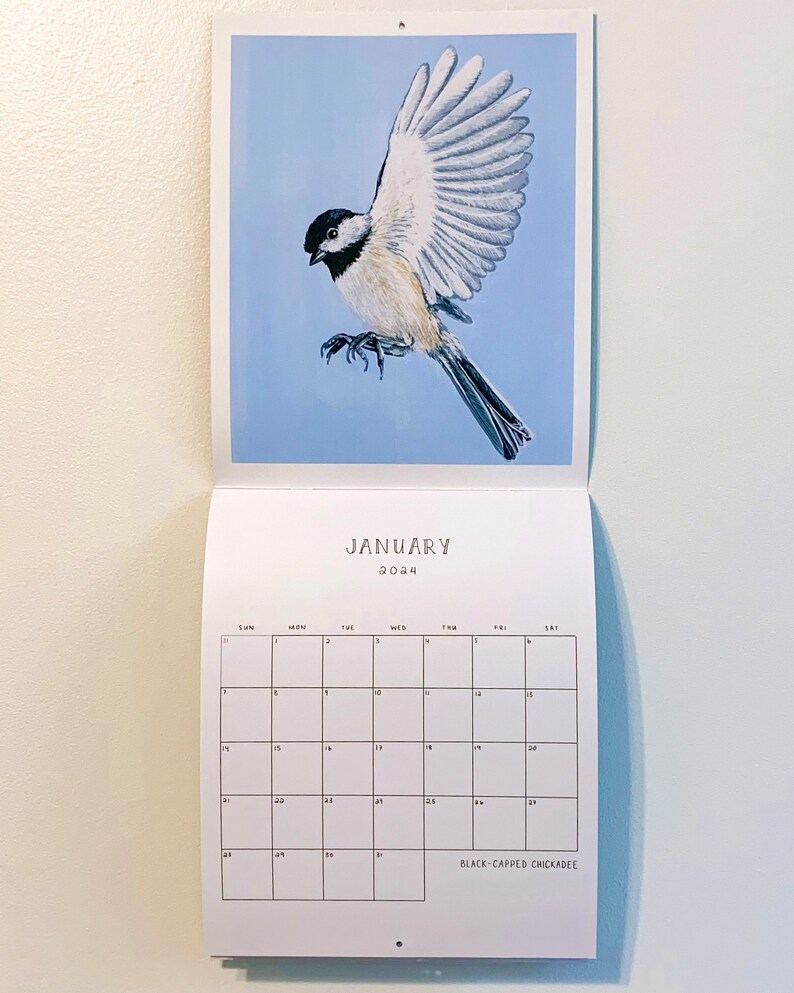 2024 Birds of Alberta Calendar 2024 Wall Calendar 2024 Nature Calendar