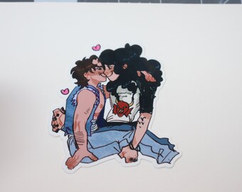 the boys Matte sticker