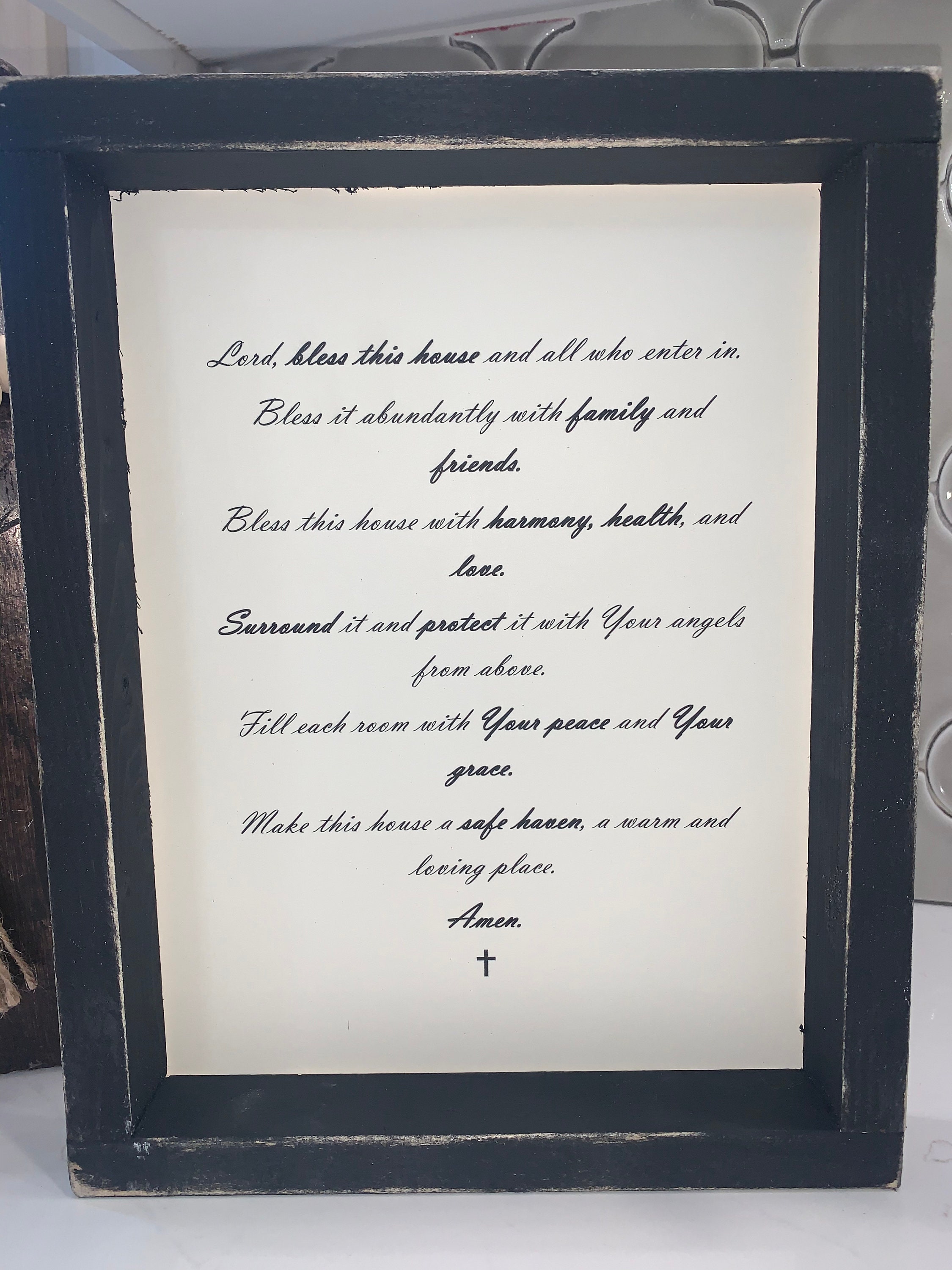 Framed Bible Verses Etsy