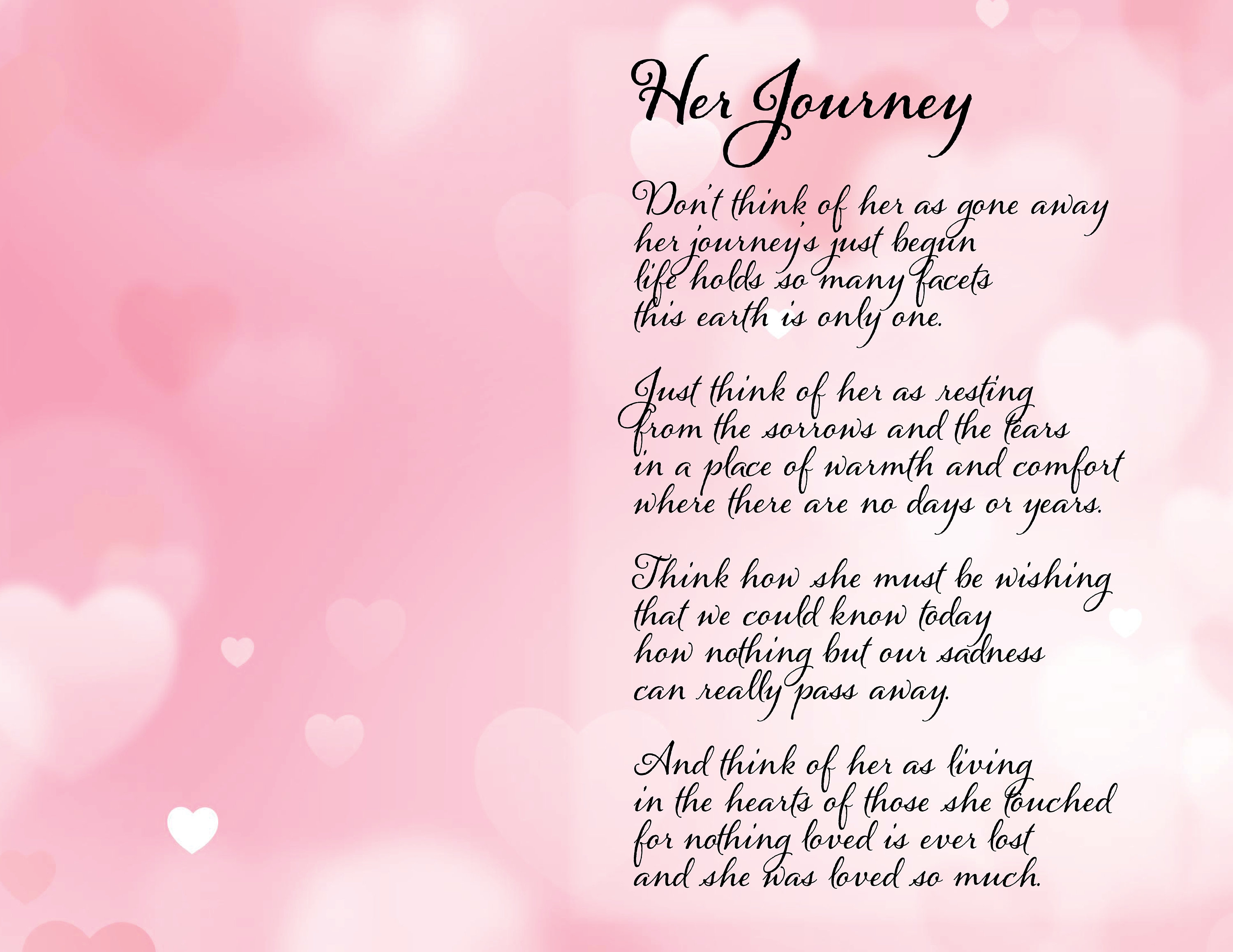 lyrics to the journey by her