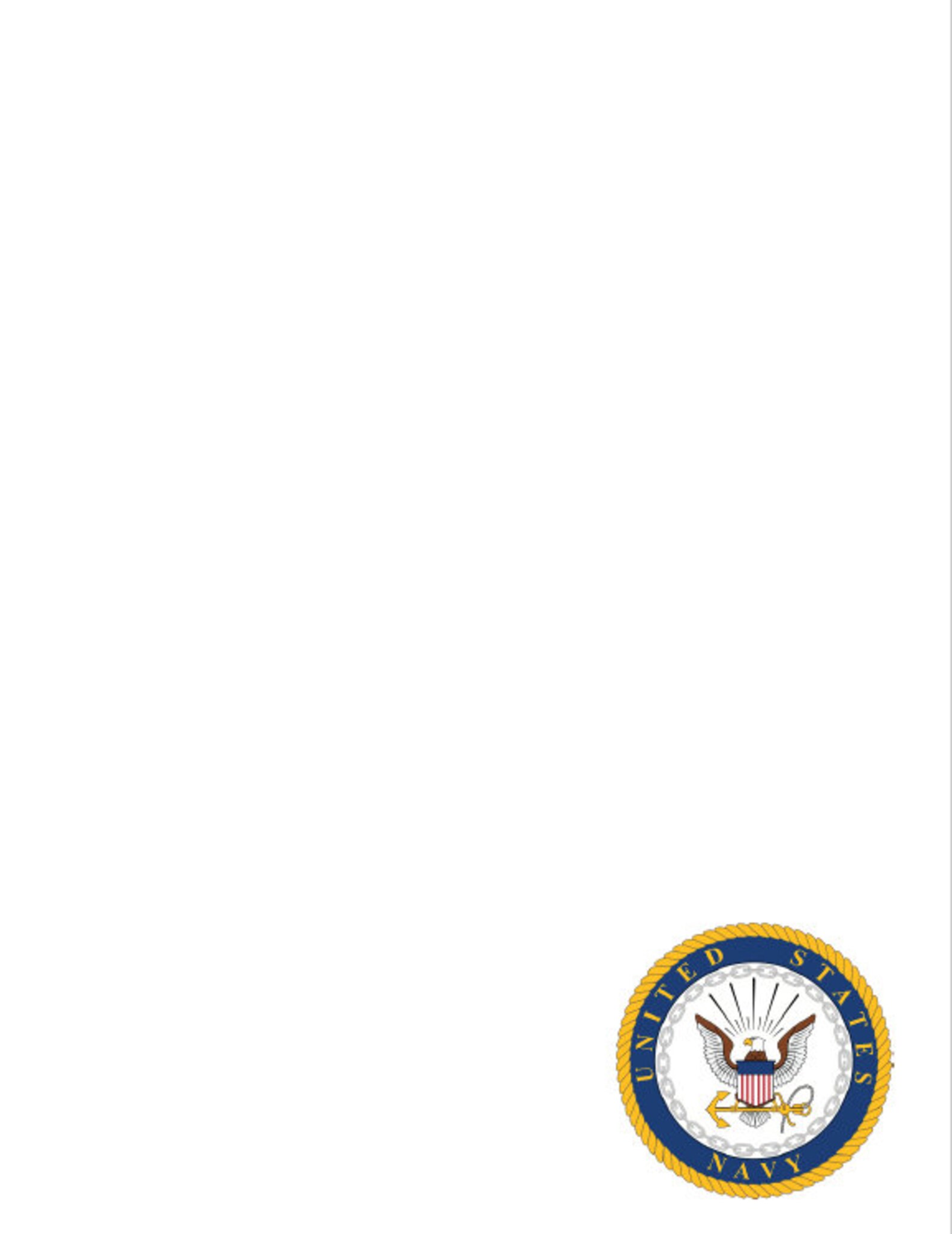 US Navy Military Stationary Printable Line &amp; No Line | Etsy