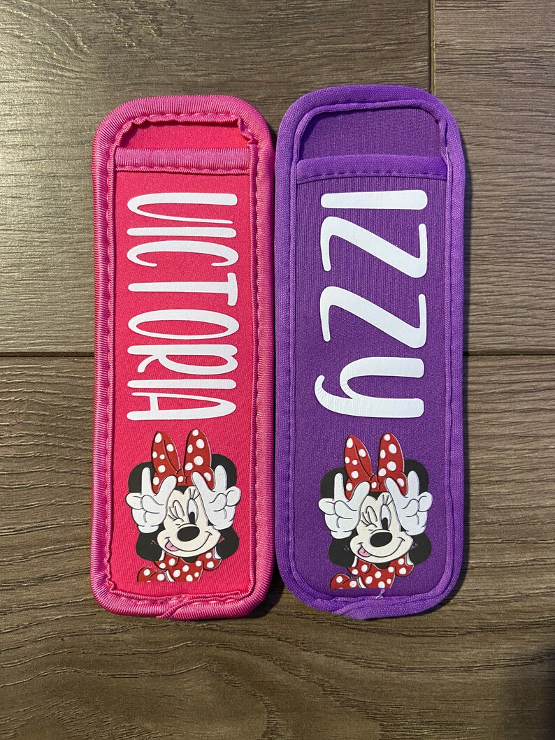 Minnie Mouse Popsicle Yogurt Holder Etsy