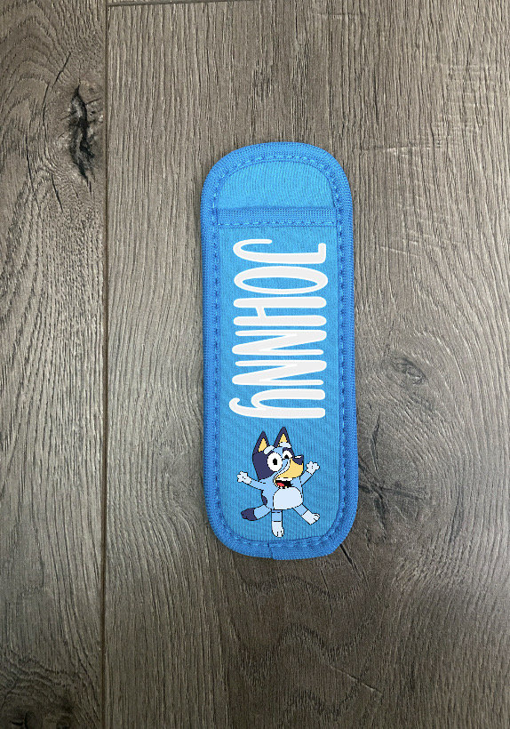 Bluey Personalized Popsicle | Kids Summer Yogurt Holder