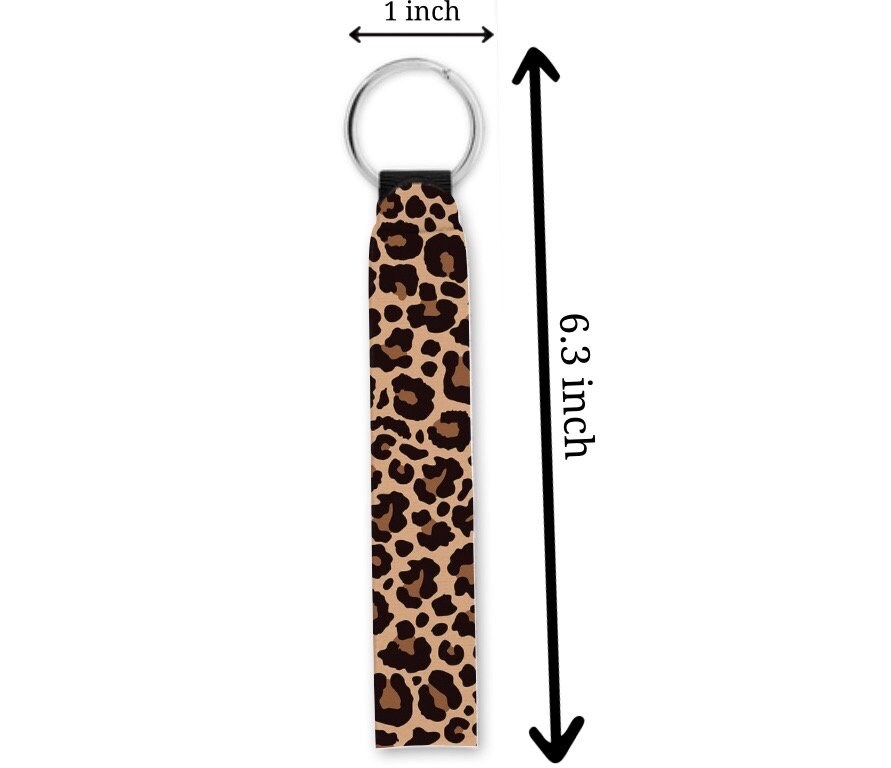 Cheetah Print Chapstick Holder | Lip Balm Holder | Chapstick Keychain ...