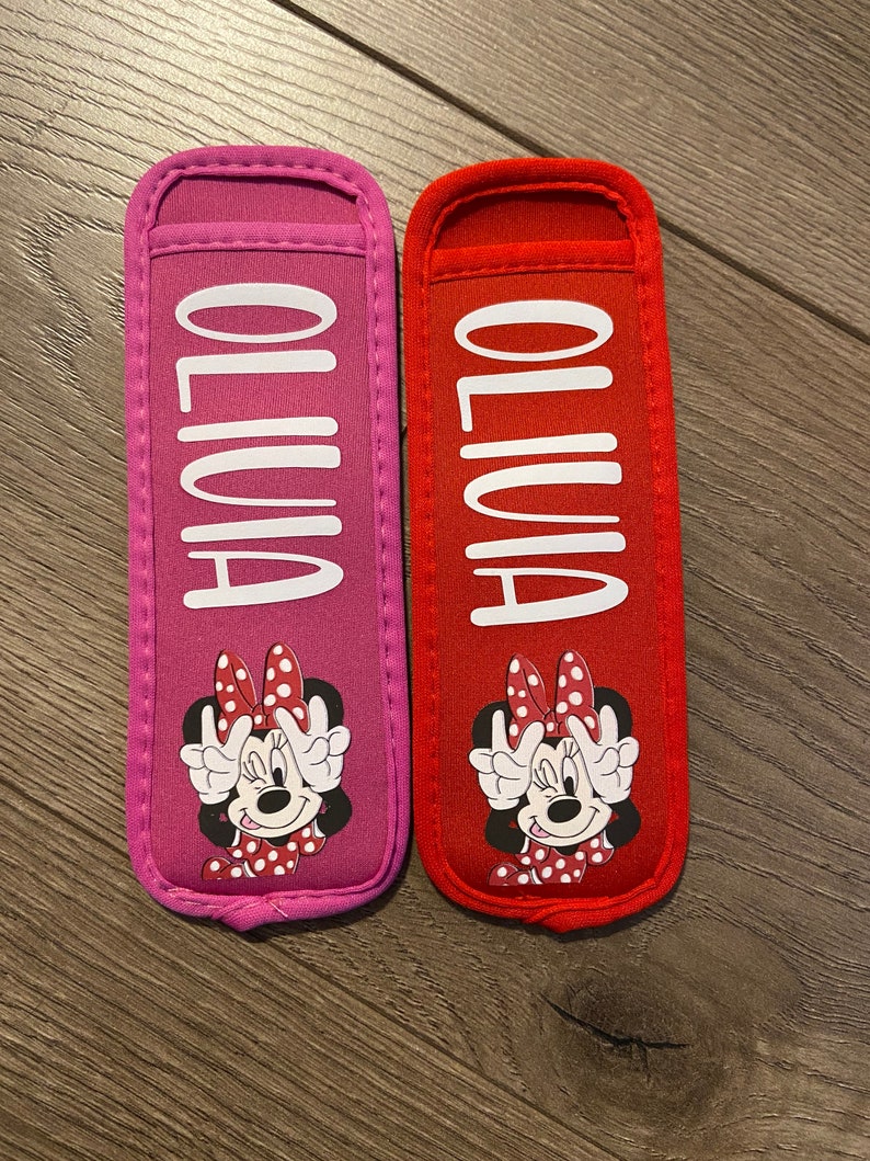 Minnie Mouse Popsicle Yogurt Holder Etsy