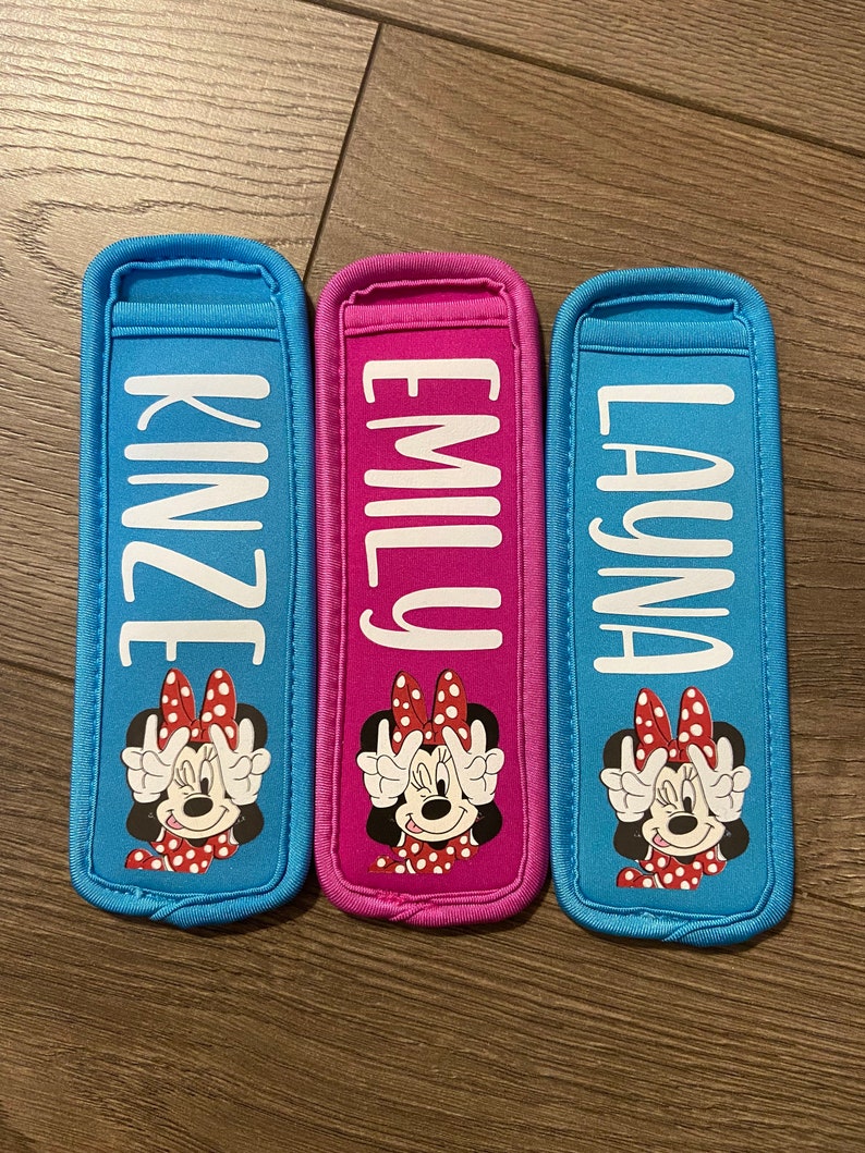 Minnie Mouse Popsicle Yogurt Holder Etsy