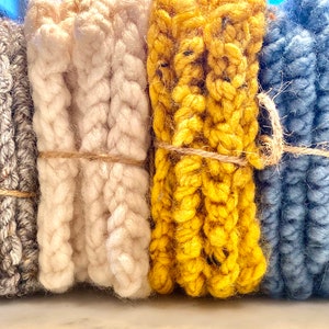 Hand Knit Coasters