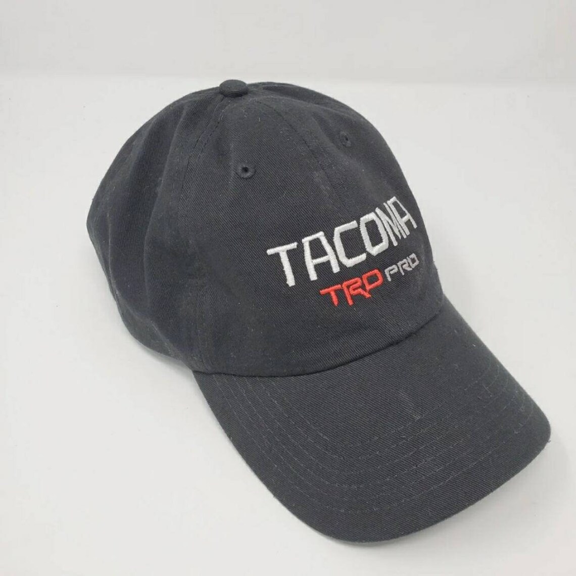 Toyota TRD Pro Black Embroidered Hat Etsy