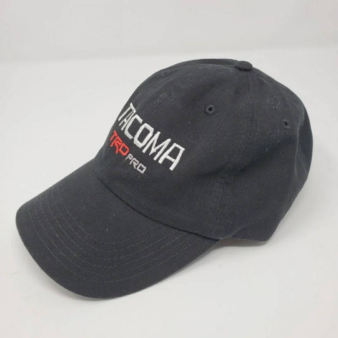 Toyota TRD Pro Black Embroidered Hat Etsy