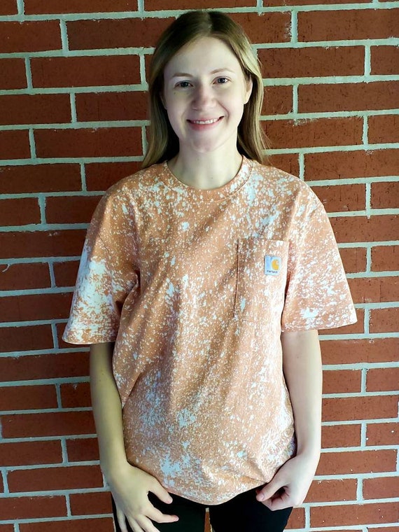 bleached carhartt shirt
