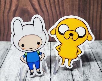 Stickers chibi Adventure Time : Stickers vinyles imperméables