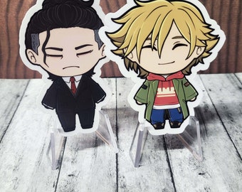 Buddy Daddies Chibi Stickers: Waterproof Vinyl Decals (3")