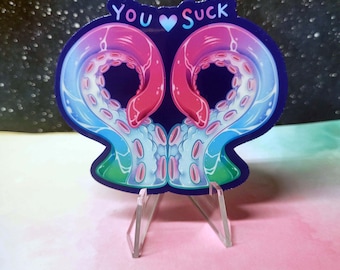 Tentacles Vinyl Stickers | Waterproof Vinyl Stickers