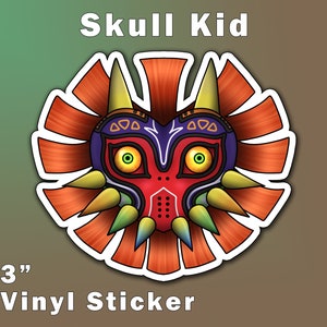 Legend of Zelda Majora's Mask Sticker - Hype Graphics