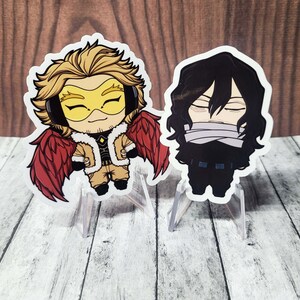 MHA Chibi Stickers: My Hero Academia Waterproof Vinyl Decals - Etsy ...