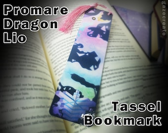 Promare Dragon Lio Bookmark: Laminated Cardstock with Tassel