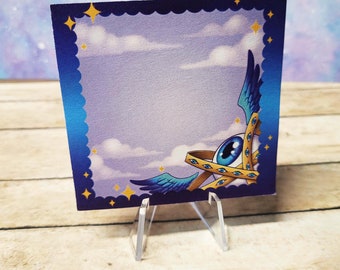 Panoptes Biblically Accurate Angel Memo Pad | Angelic Sticky Notes