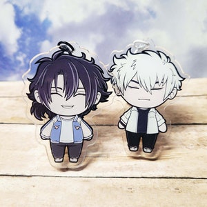 Link Click Acrylic Charms | Xiaoshi and Lu Guang Keychains | 2.5&quot; Charms