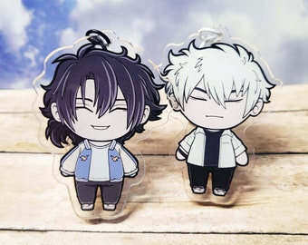 Link Click Acrylic Charms | Xiaoshi and Lu Guang Keychains | 2.5" Charms