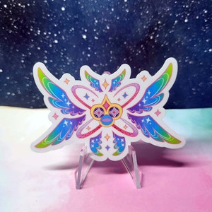 Biblically Accurate Angel Furby Sticker | Waterproof Vinyl Sticker Angel Furby Sticker