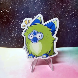 Furby Stickers | Waterproof Vinyl Sticker Colorful Furby Stickers