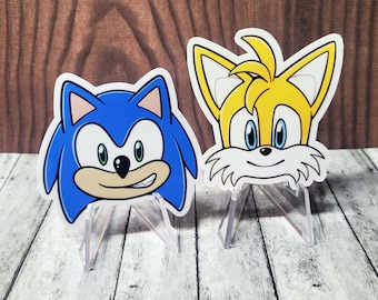 Wodoodporne naklejki winylowe Sonic i Przyjaciele