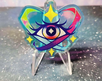 Biblically Accurate Angel Acrylic Pin - 2.5"