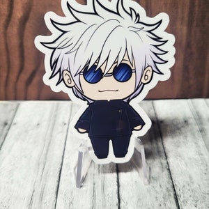 JJK 0 Vinyl Stickers | Jujutsu Kaisen 0 Waterproof Vinyl Stickers | 3&quot; Chibi Stickers