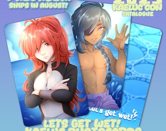 Let's Get Wet! Kaeya and Diluc Kaeluc Summer Photocards