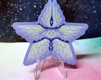 Biblically Accurate Angel Waterproof Vinyl Sticker