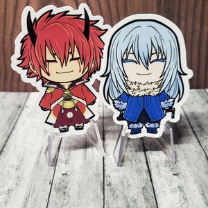 Vinylstickers gereïncarneerde chibis | Waterdichte vinylstickers