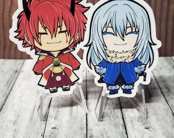 Reincarnated Chibis Waterproof Vinyl Stickers