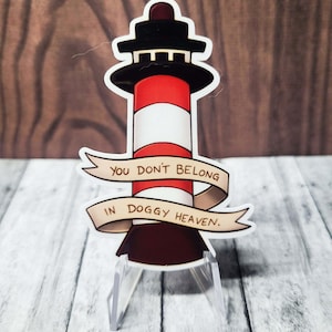 Naklejki winylowe OFMD Light House | Naklejki winylowe wodoodporne