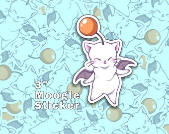 Moogle | Water-Proof Vinyl Sticker