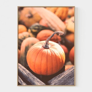 Set of 6 Fall Print Set Farmhouse Prints Autumn Gallery Wall Pumpkin ...