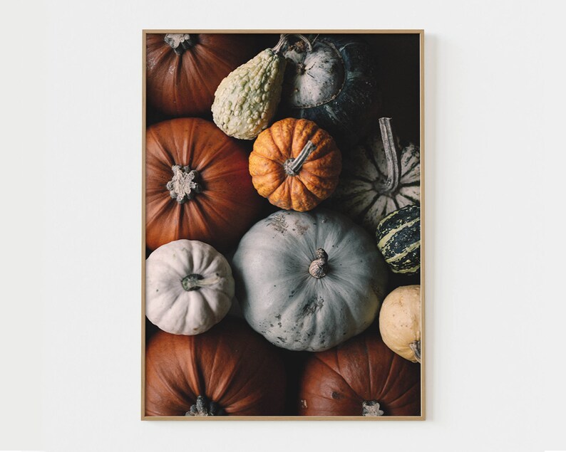 Autumn Gallery Wall Art Set of 6 Prints Fall Decor Fall Nature Poster ...