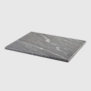 Handmade Grey Marble Vanity Tray | Rectangular Serving Tray