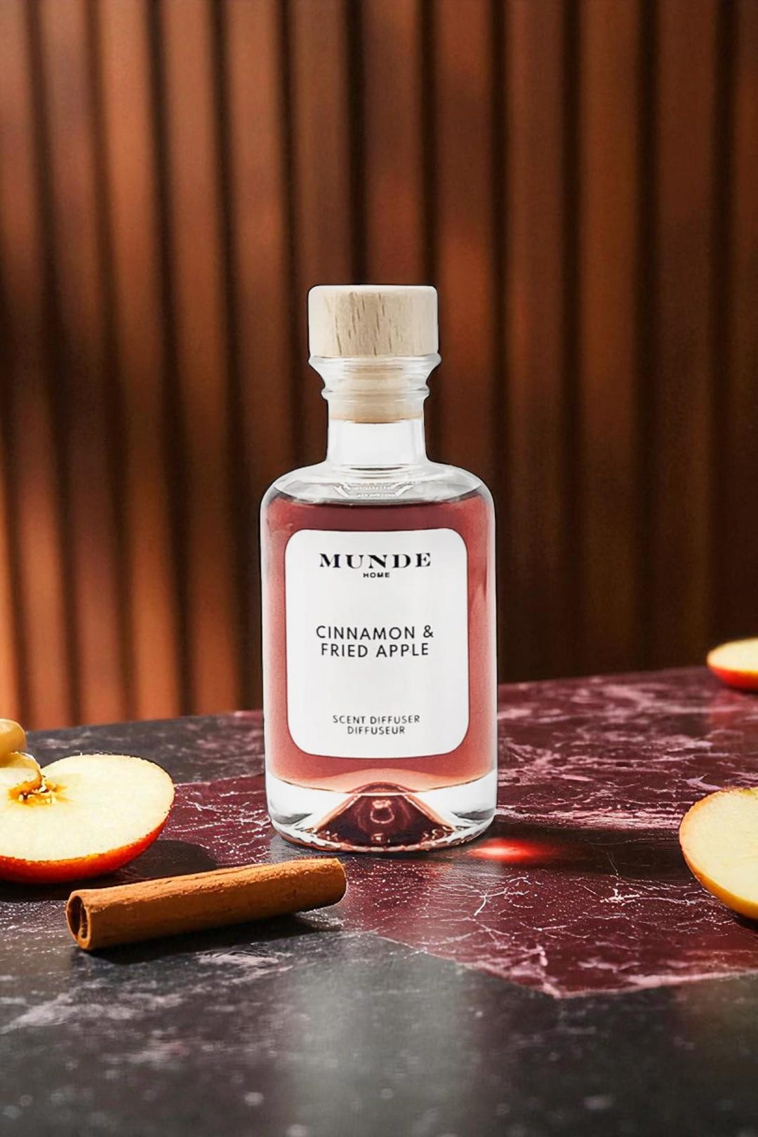 apple tobacco diffuser Cinnamon & Fried Apple Diffuser | Premium Glass, Gift Boxed, Home Fragrance
