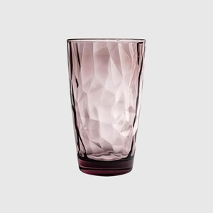 Vasos morados Heera: vidrio sodocálcico con diseño de diamantes, juego de 2/4/6 imagen 3