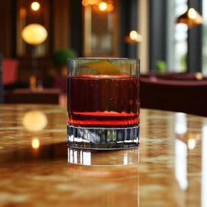 Vintage geïnspireerde kristallen whiskybekers - set van 6 | Gianni