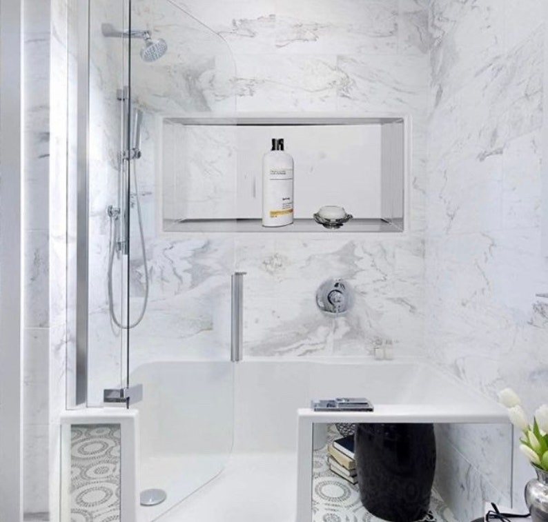 Shower Niche 12x24 Light Polish Etsy