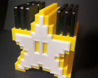 Mario Super Star - Ranura para tarjetas de juego de Switch impresa en 3D