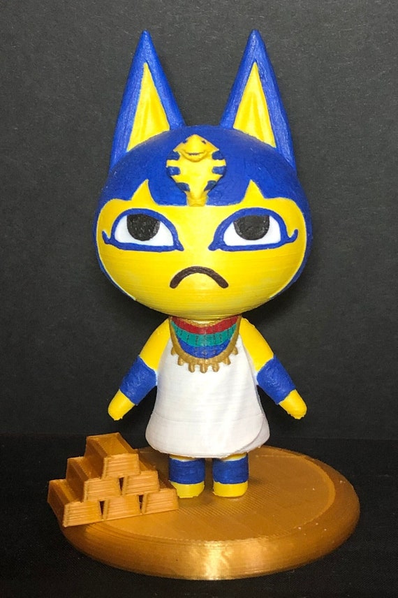 Animal Crossing Villager Cat Ankha 3D-geprint figuur met - Etsy Nederland