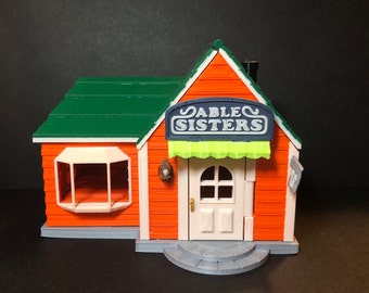 ACNH Animal Able Sisters Shop - 3D printed switch game cards slot/ storage box