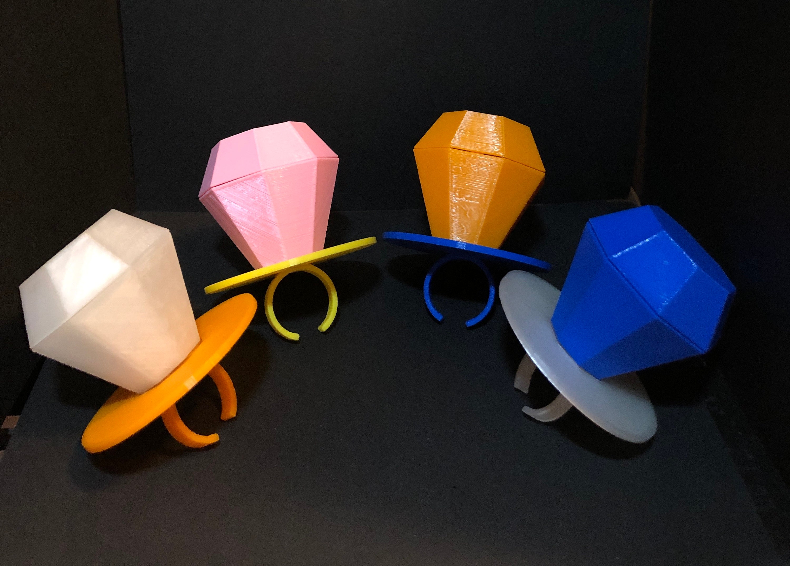 Custom Make 3D Printed Ring Pop Jewelry Cake Boxgift for Etsy