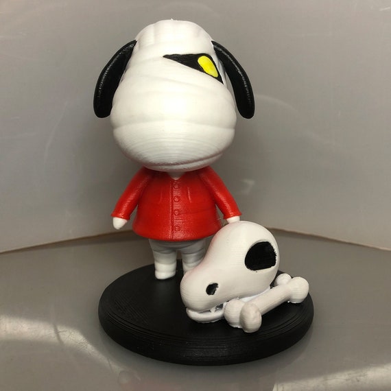 Animal Crossing Villager Lucky 3D Printed Figure Painted Etsy