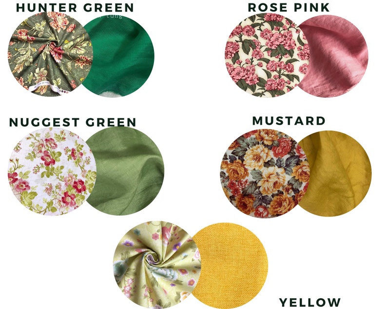 Embroidered baby bonnet, reversible bonnet for girl image 10